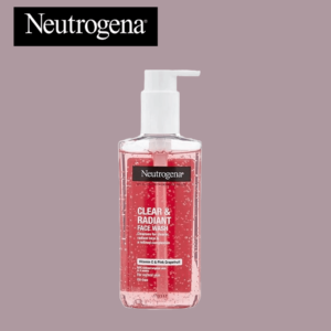 Neutrogena® Clear & Radiant Face Wash with Vitamin C and Pink Grapefruit Extract